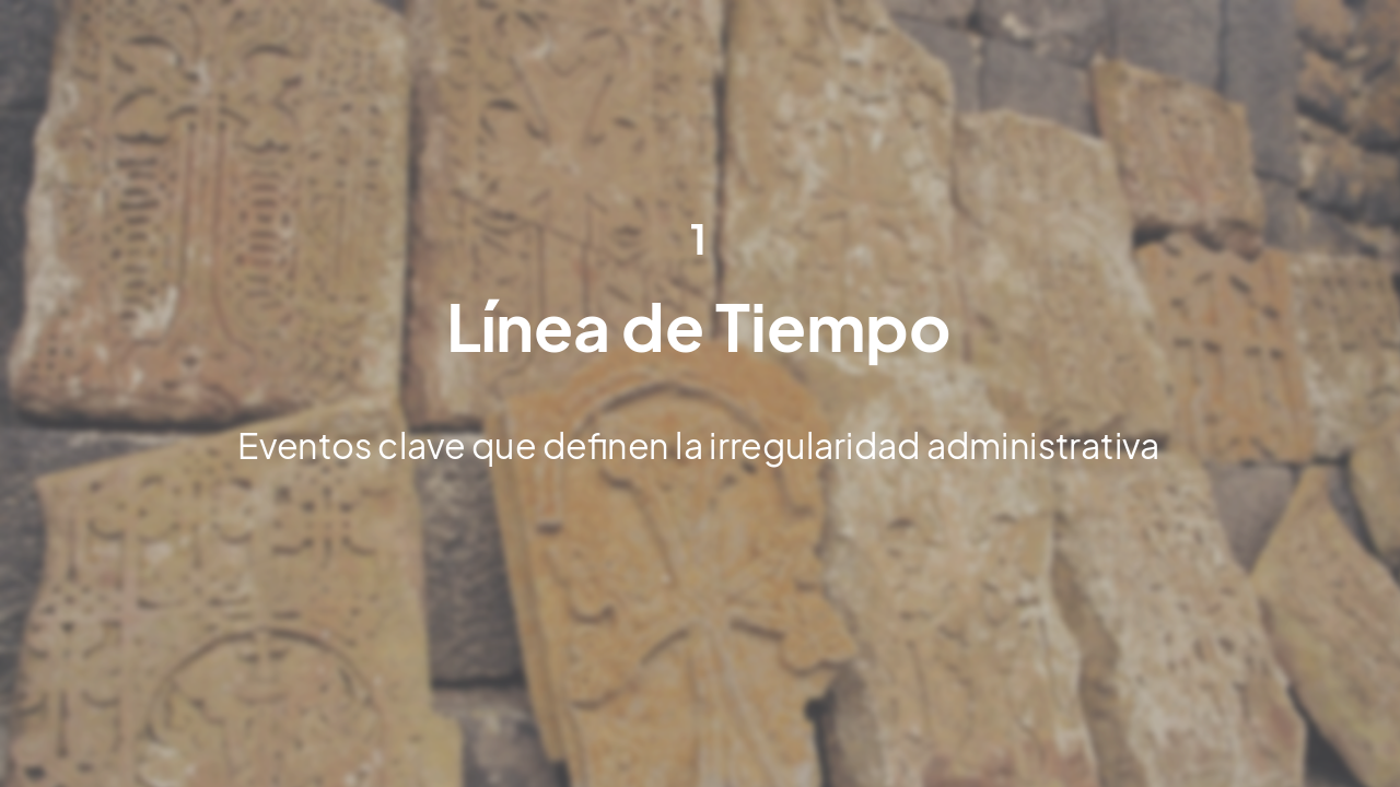 Slide 4 - Cronología del Caso