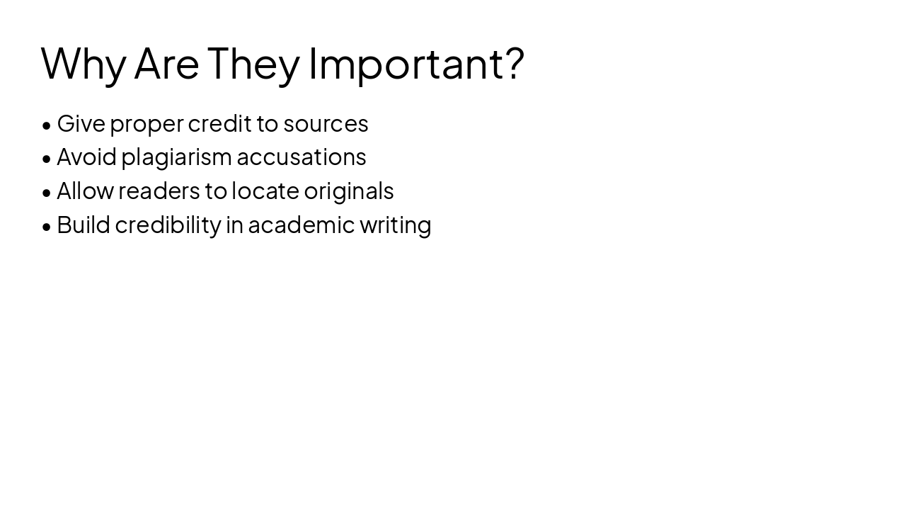 Slide 4 - Why Are They Important?