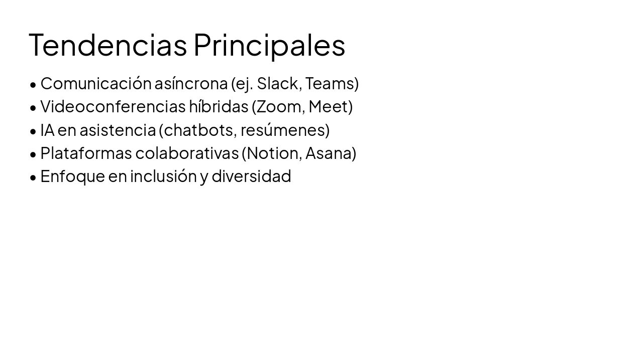 Slide 9 - Tendencias Principales