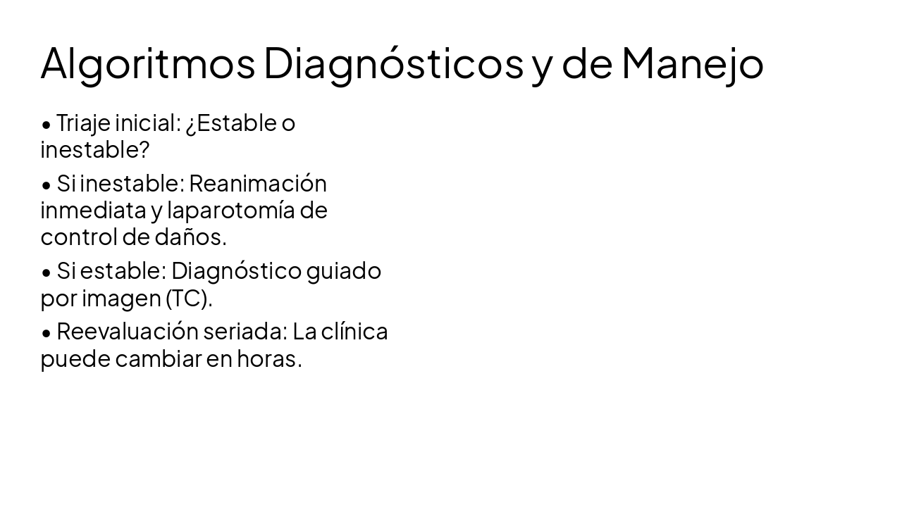 Slide 22 - Algoritmos Diagnósticos y de Manejo