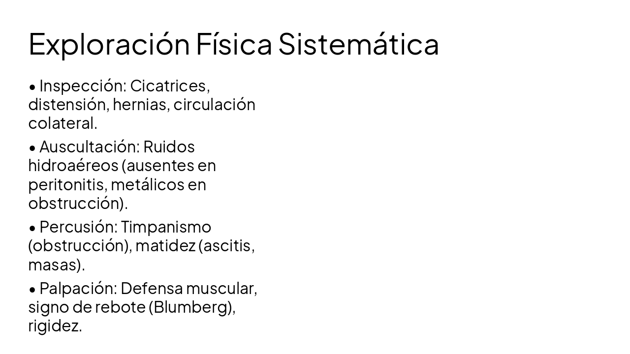 Slide 9 - Exploración Física Sistemática