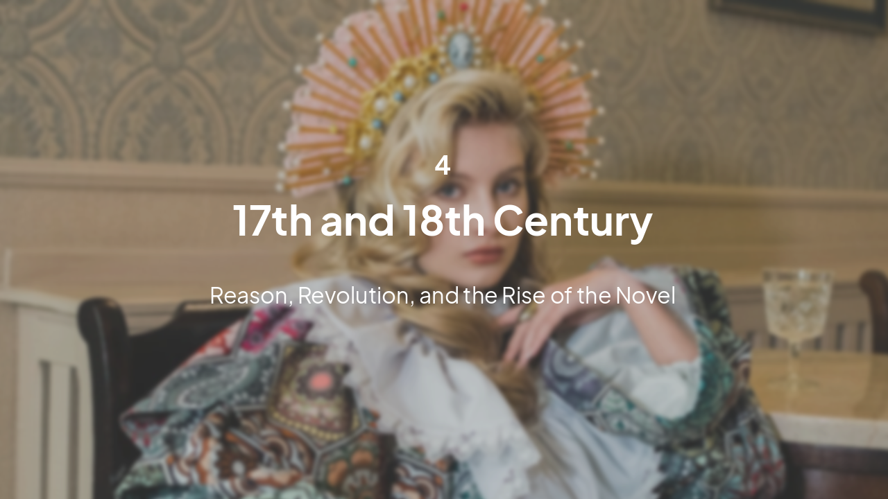 Slide 11 - 17th and 18th Century Literature