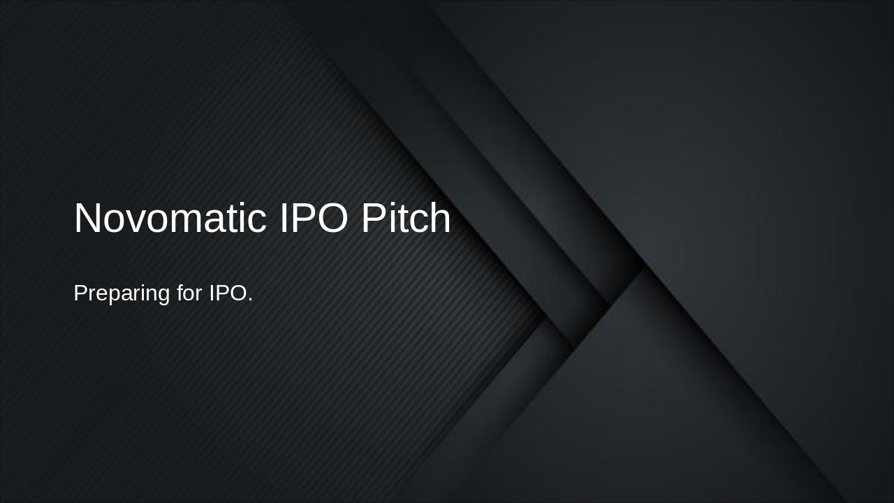 Novomatic IPO: Gaming Tech Powerhouse (34 chars)