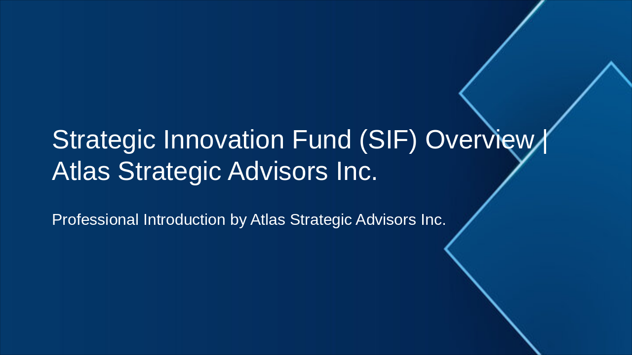 Unlocking SIF Opportunities with Atlas Advisors