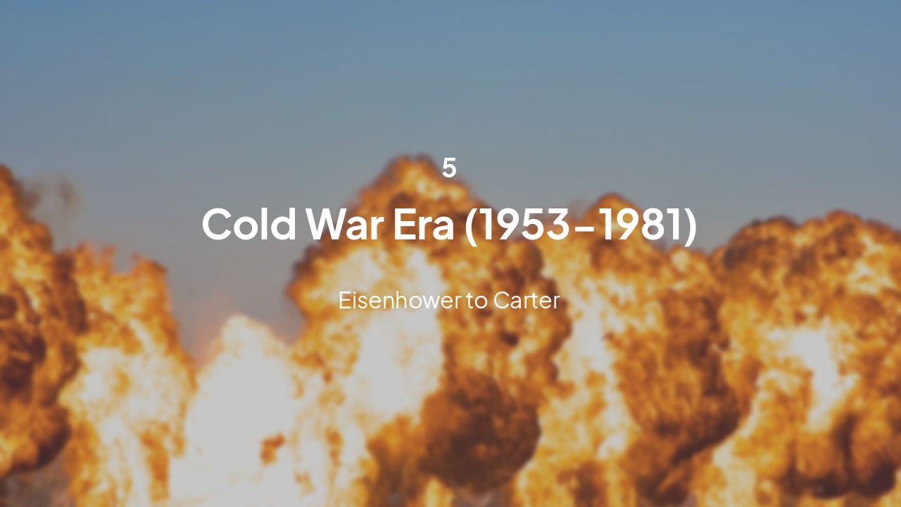 Slide 16 - Cold War Era Part 1