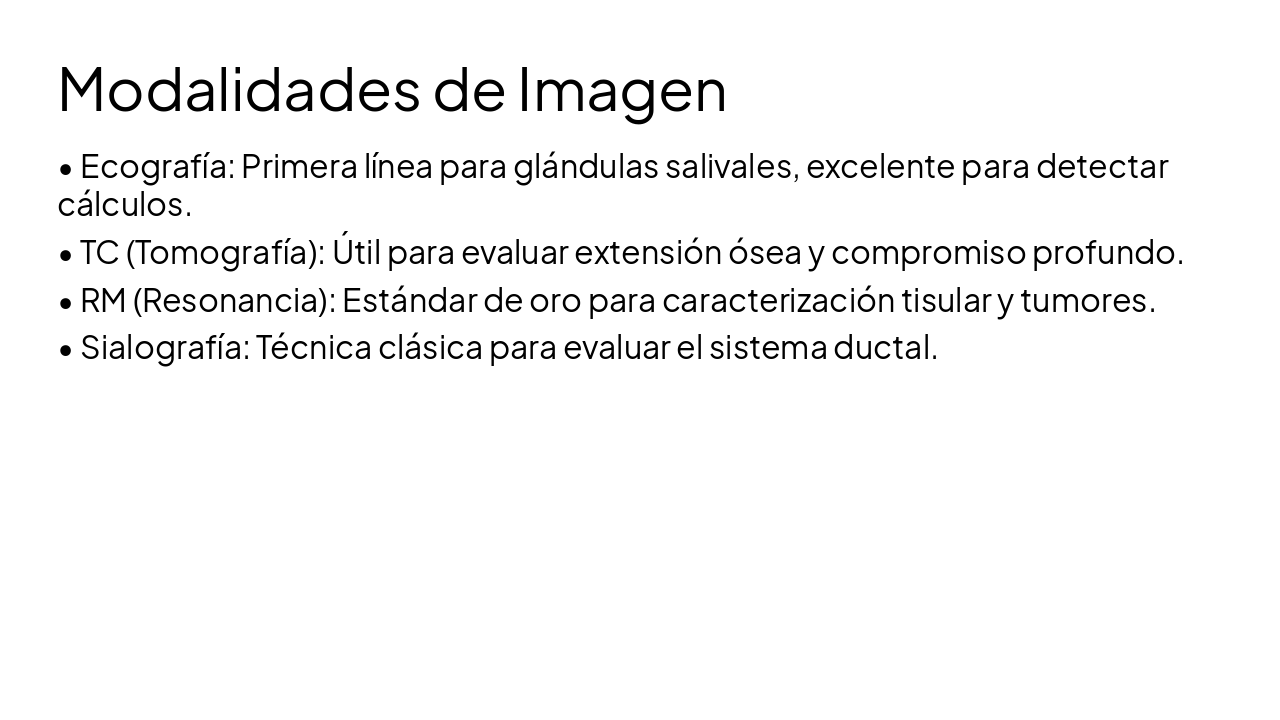 Slide 6 - Modalidades de Imagen