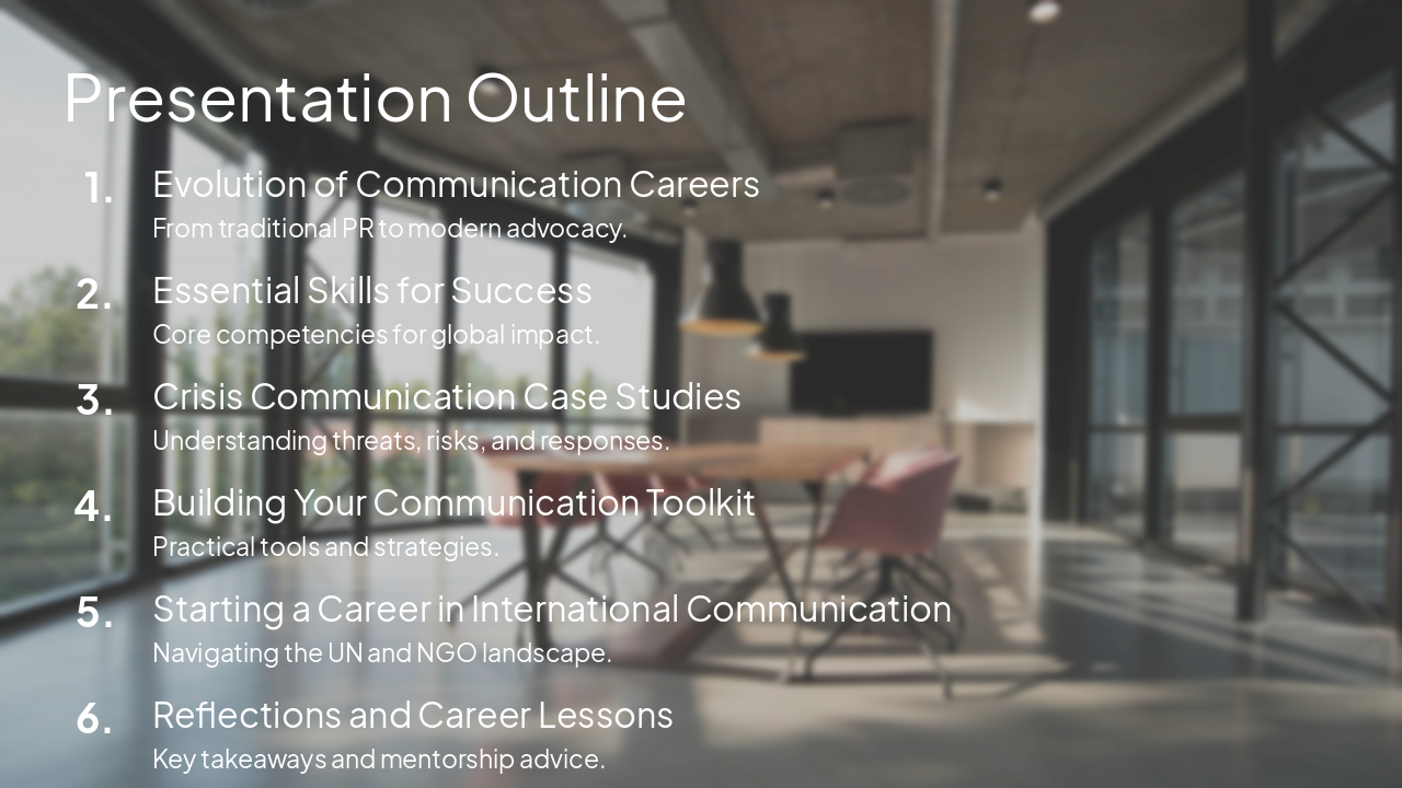 Slide 2 - Presentation Outline