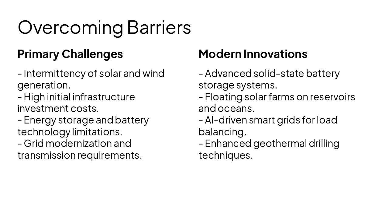 Slide 7 - Overcoming Barriers