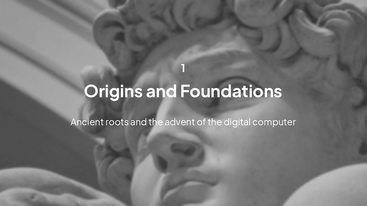 Slide 3 - Origins and Foundations