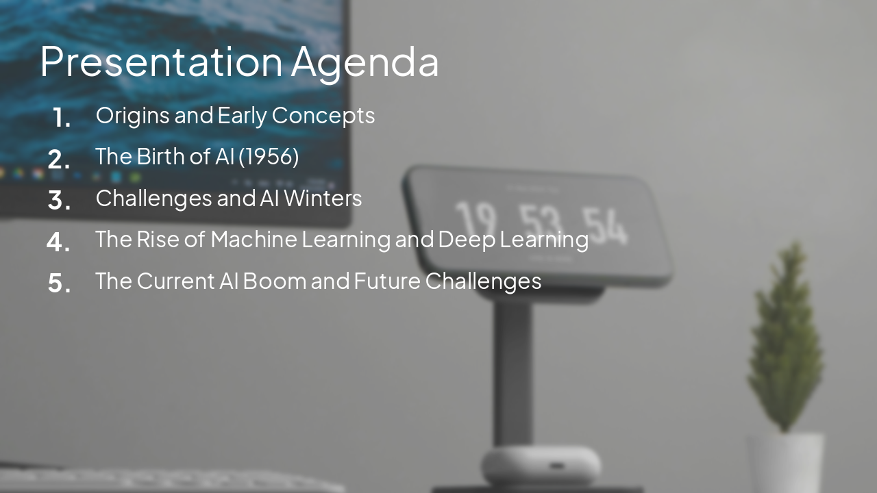 Slide 2 - Presentation Agenda