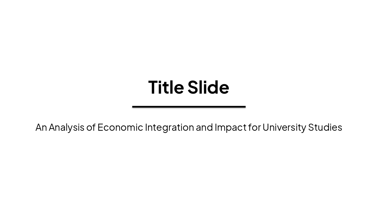 Slide 1 - Title Slide