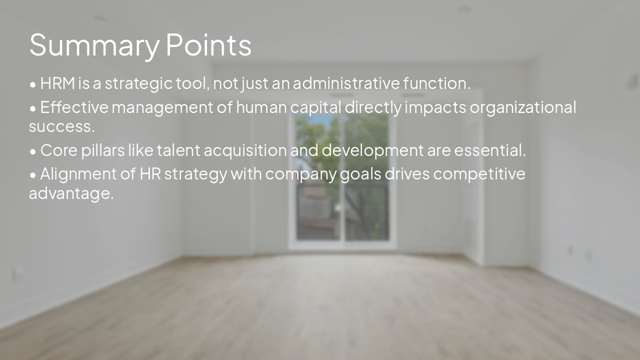 Slide 8 - Summary Points