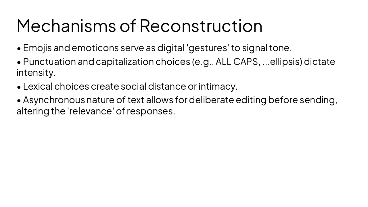 Slide 6 - Mechanisms of Reconstruction