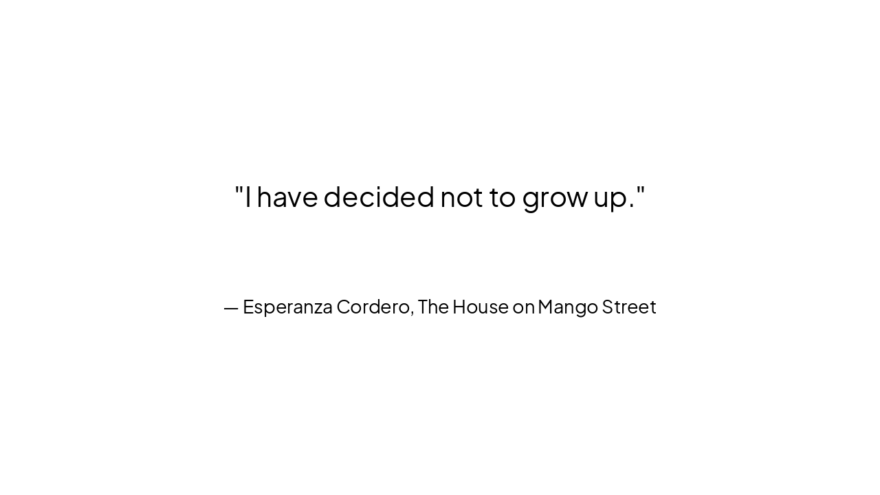 Slide 12 - Quote 2: Aspiration