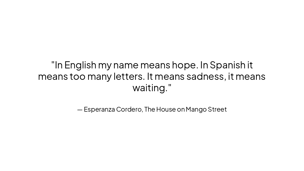 Slide 13 - Quote 3: Identity