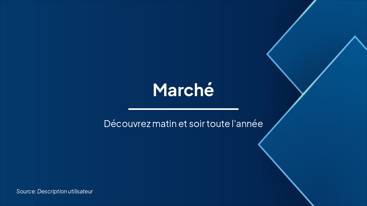 Marché Saisonnier : Local & Dynamique (35 chars)