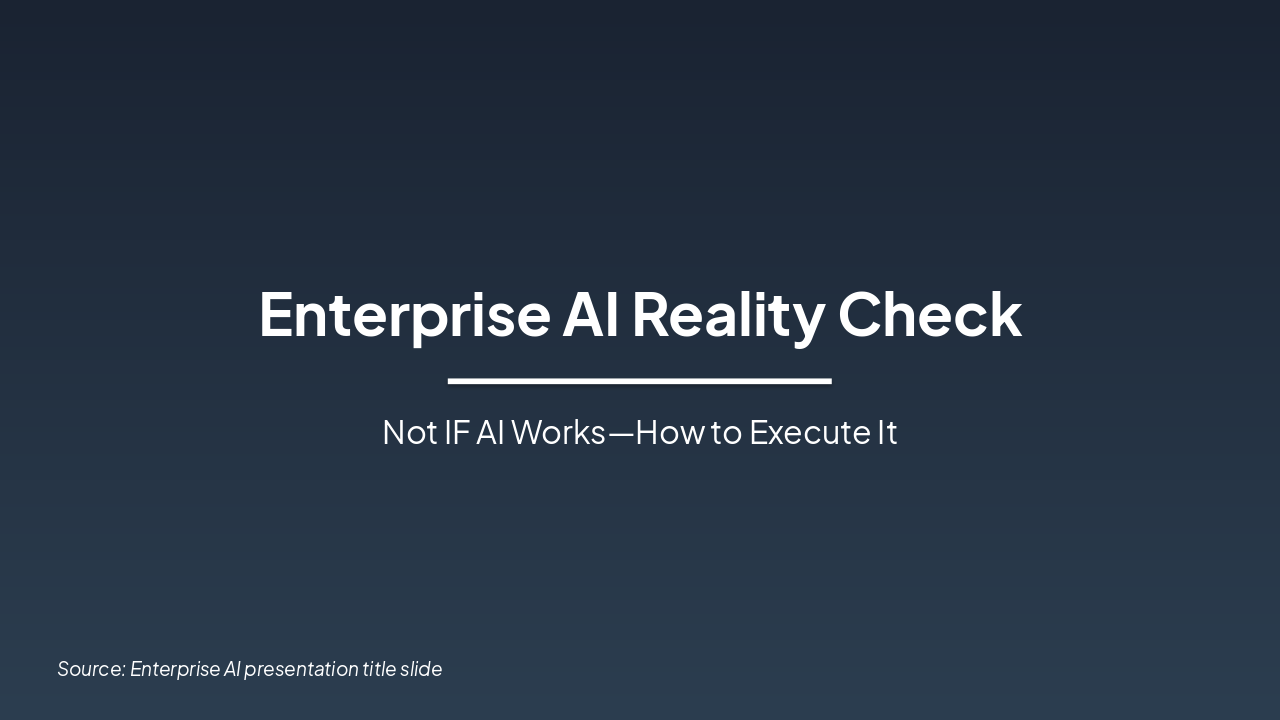 Enterprise AI: Myths, Playbook & Avanai×n8n