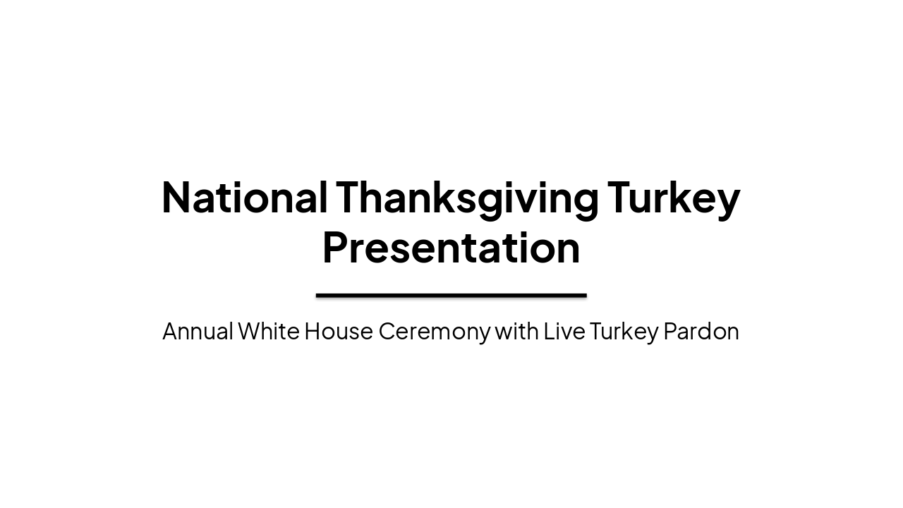 History of the Thanksgiving Turkey Pardon (37 chars)