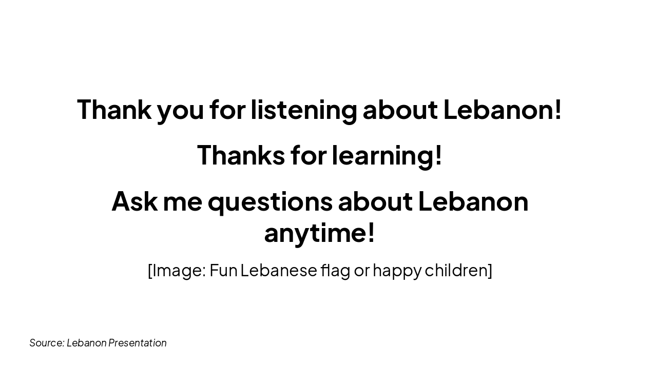 Slide 8 - Thank You!