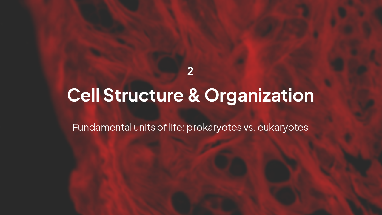 Slide 6 - The Cell: Unit of Life