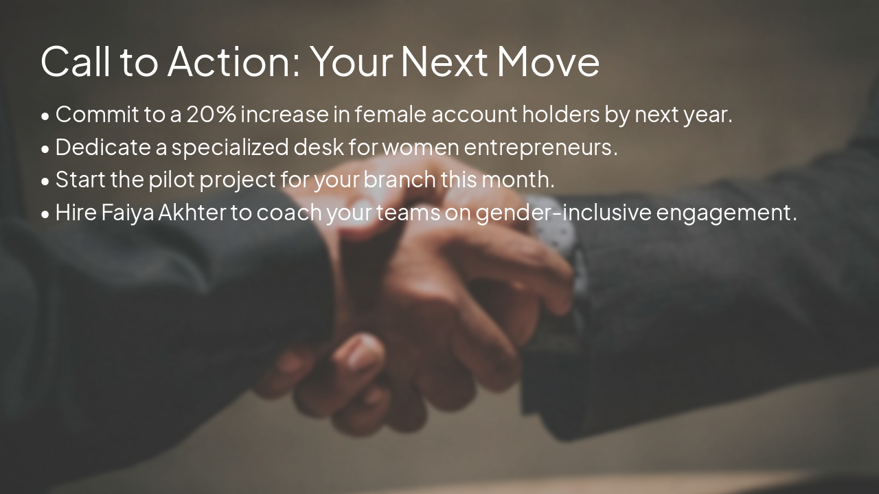 Slide 14 - Call to Action: Your Next Move