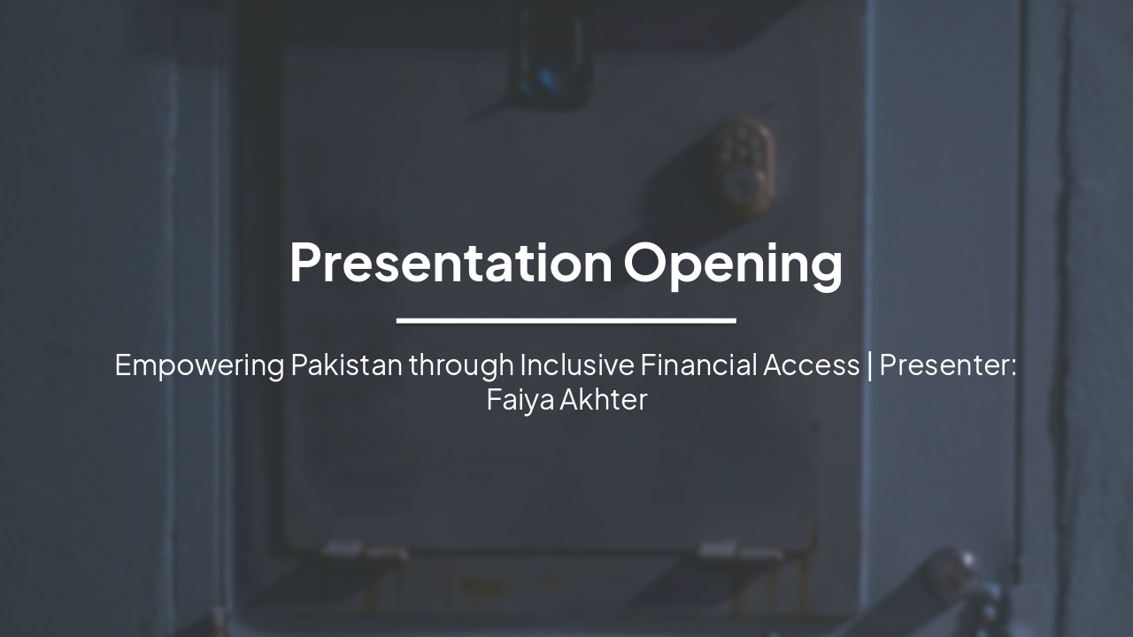Gender Sensitivity in Banking: Empowering Pakistani Women