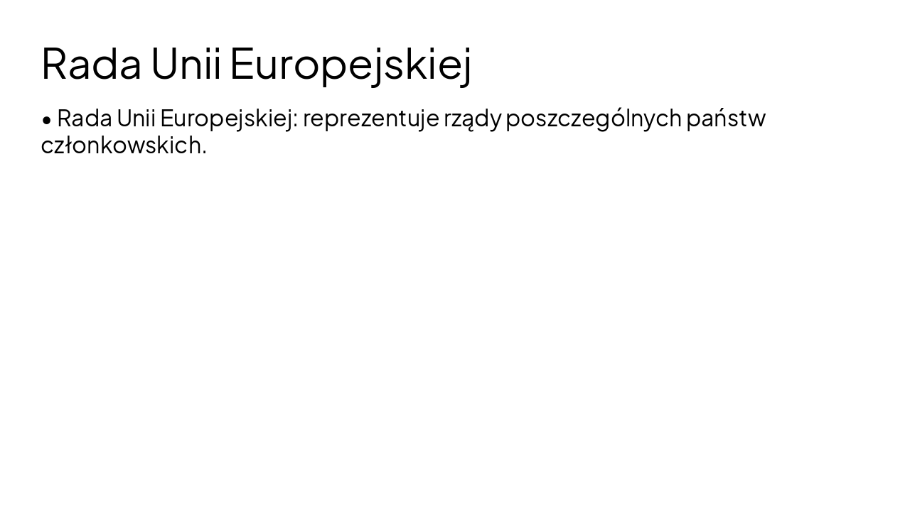 Slide 12 - Rada Unii Europejskiej