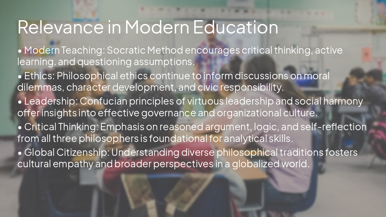 Slide 19 - Relevance in Modern Education