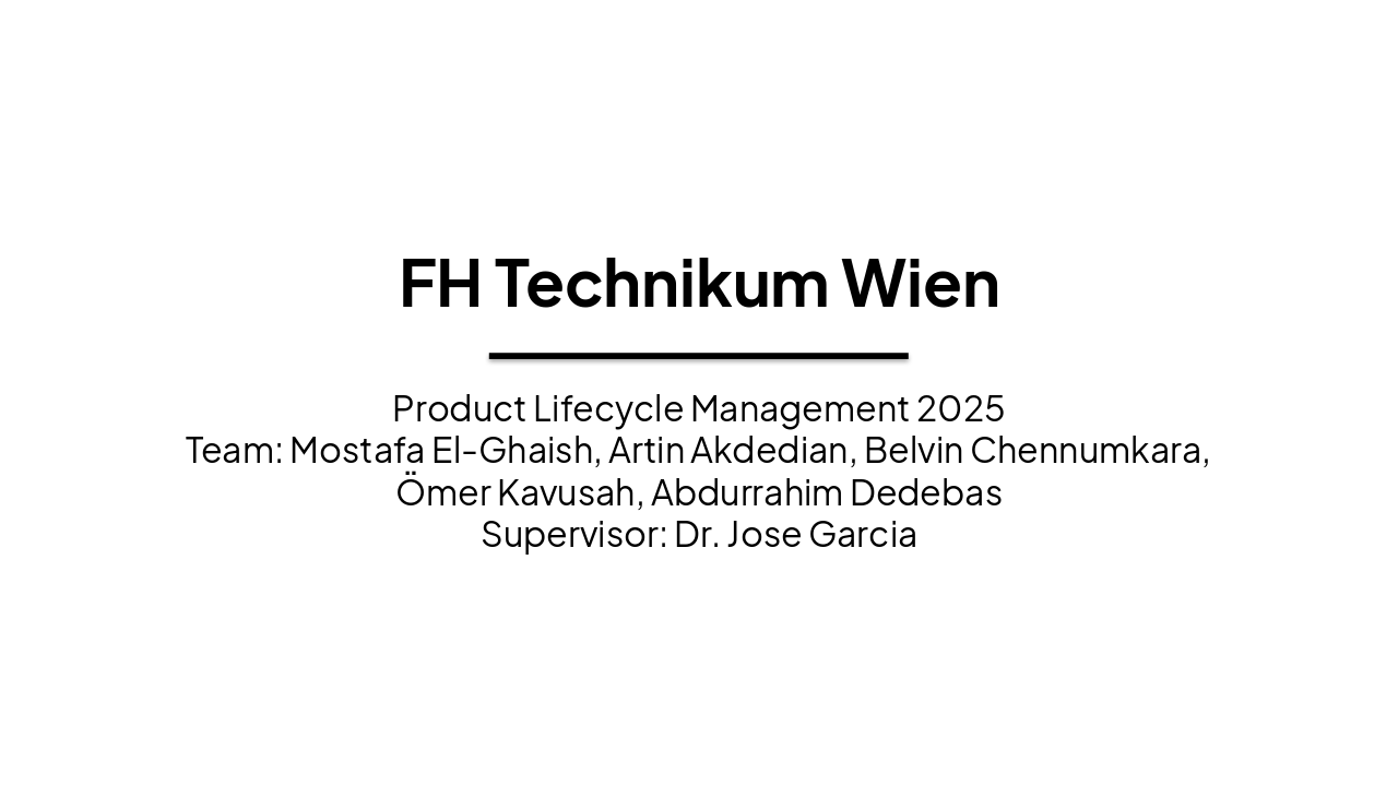 Slide 1 - FH Technikum Wien