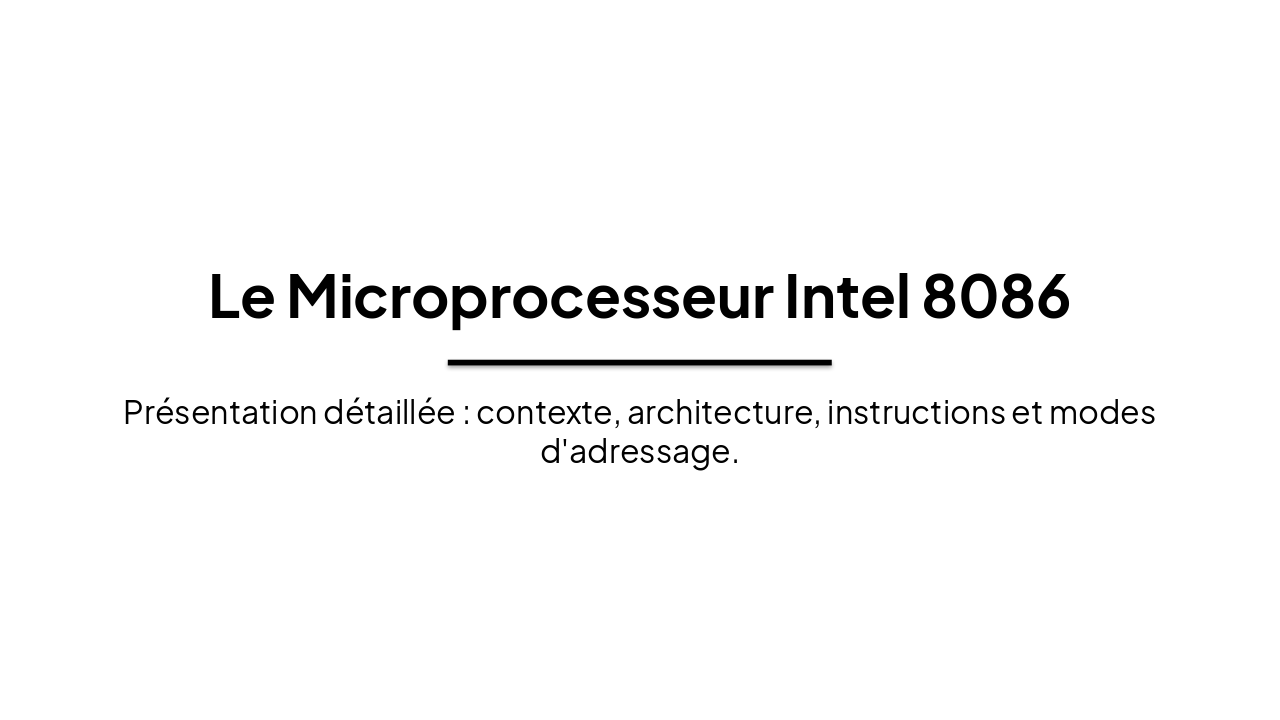 Intel 8086: Architecture Deep Dive (32 chars)
