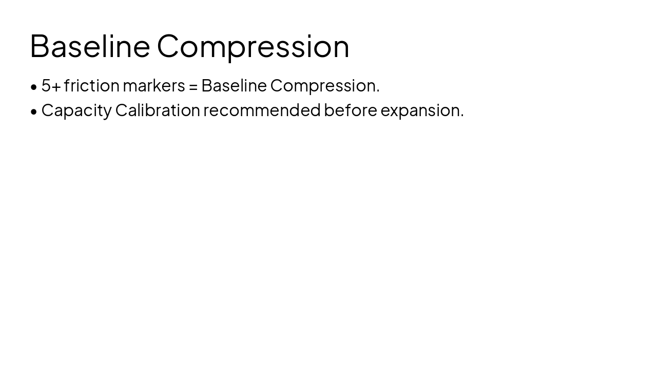 Slide 11 - Baseline Compression