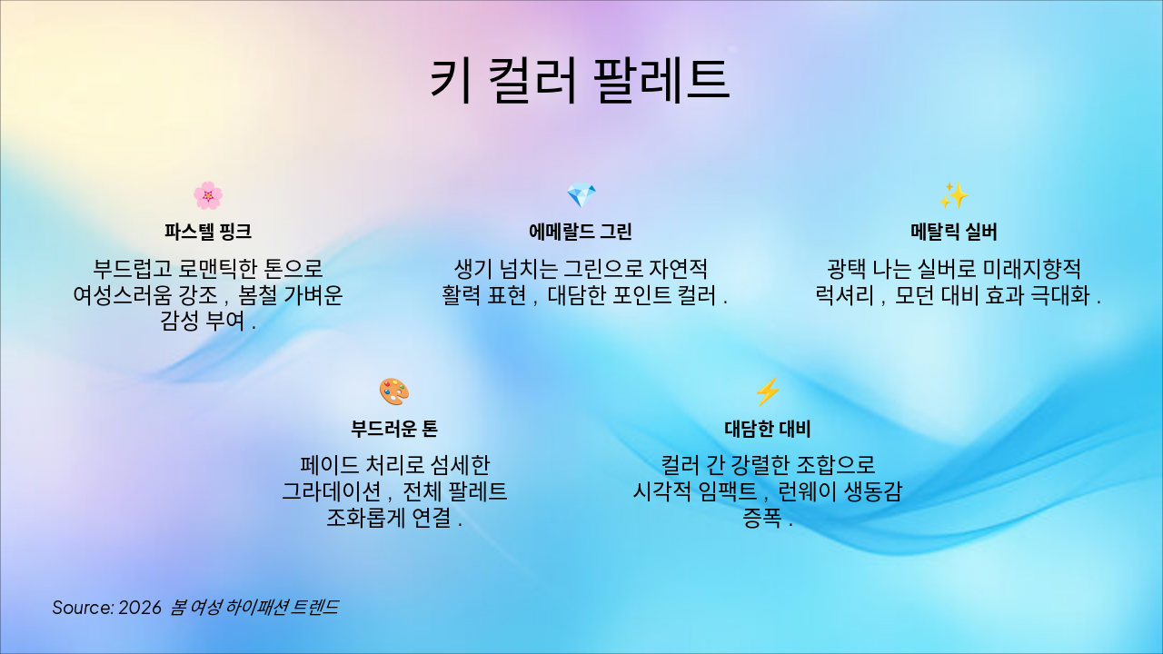 Slide 3 - 키 컬러 팔레트