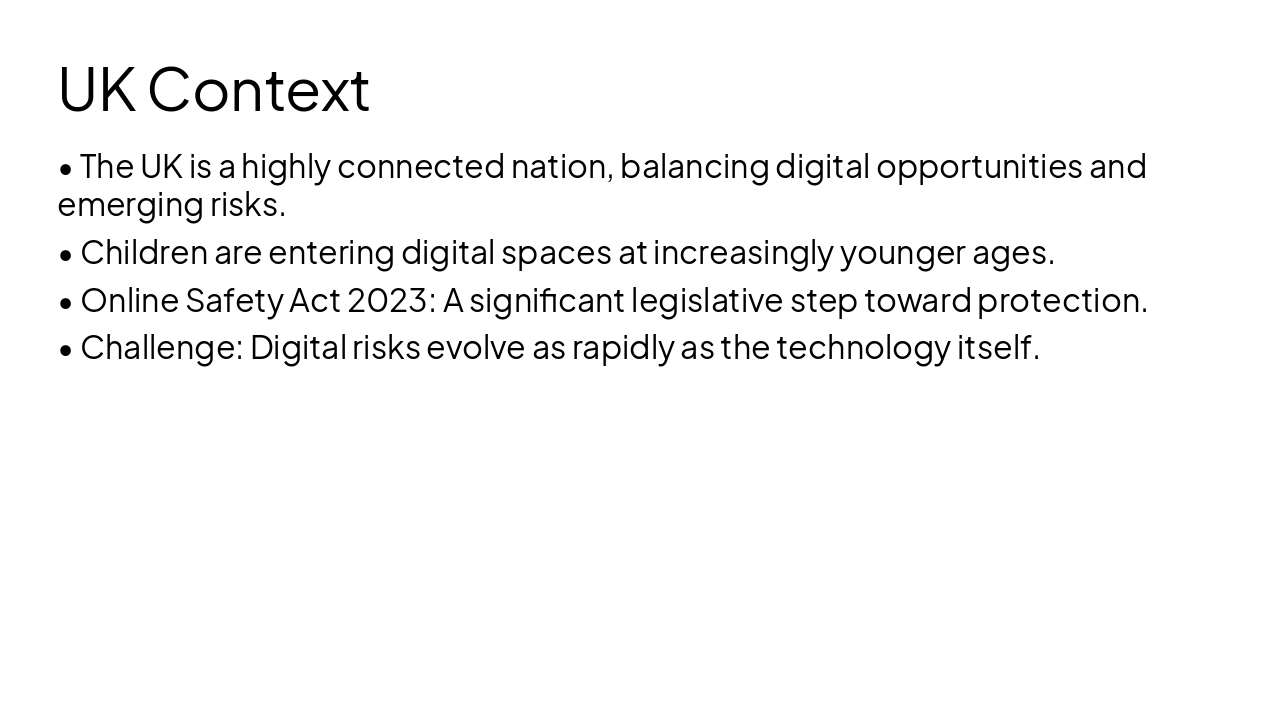 Slide 4 - UK Context