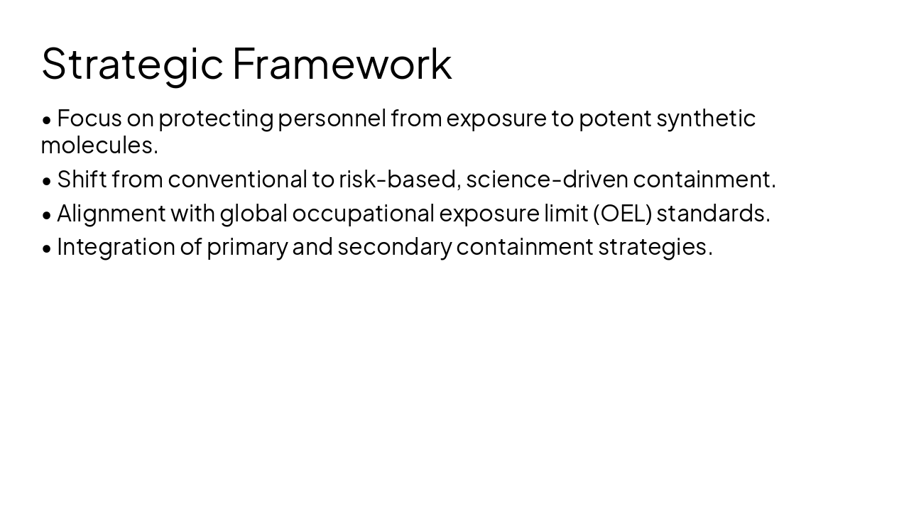 Slide 3 - Strategic Framework