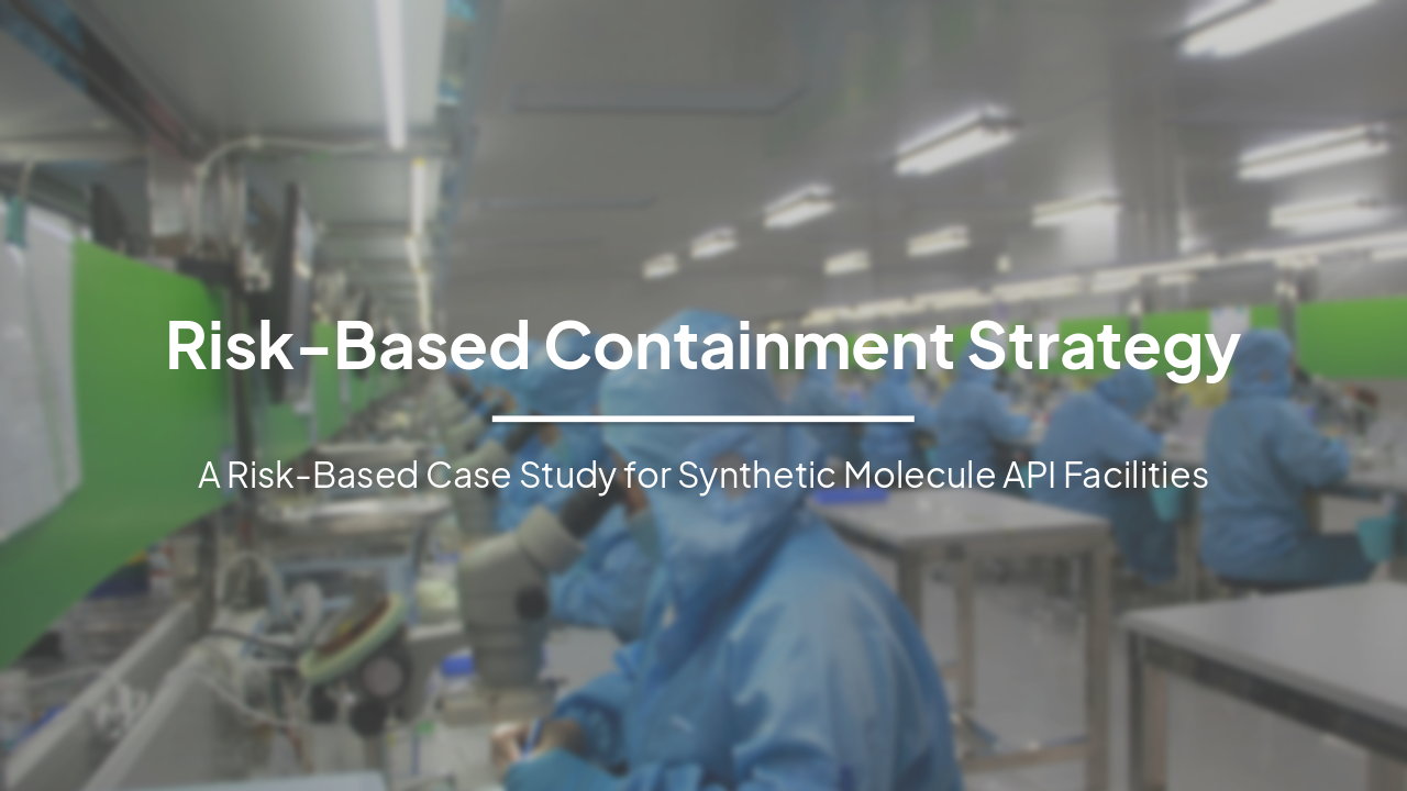 Slide 1 - Risk-Based Containment Strategy