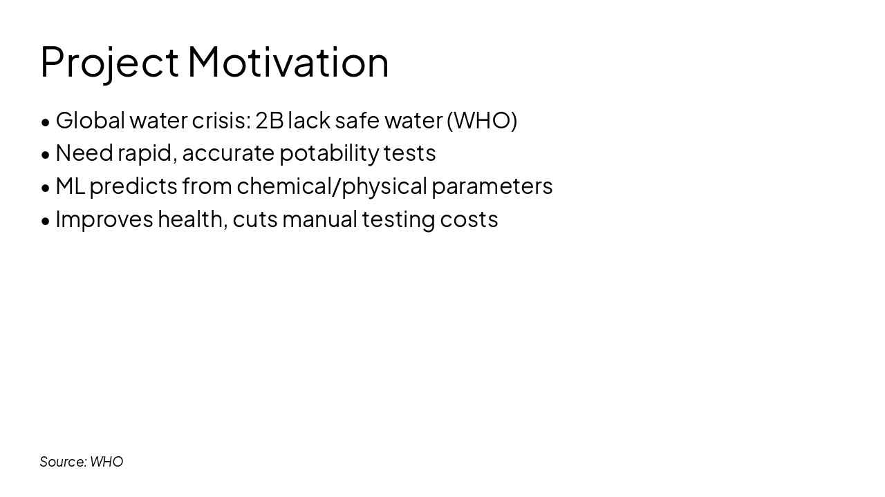 Slide 3 - Project Motivation