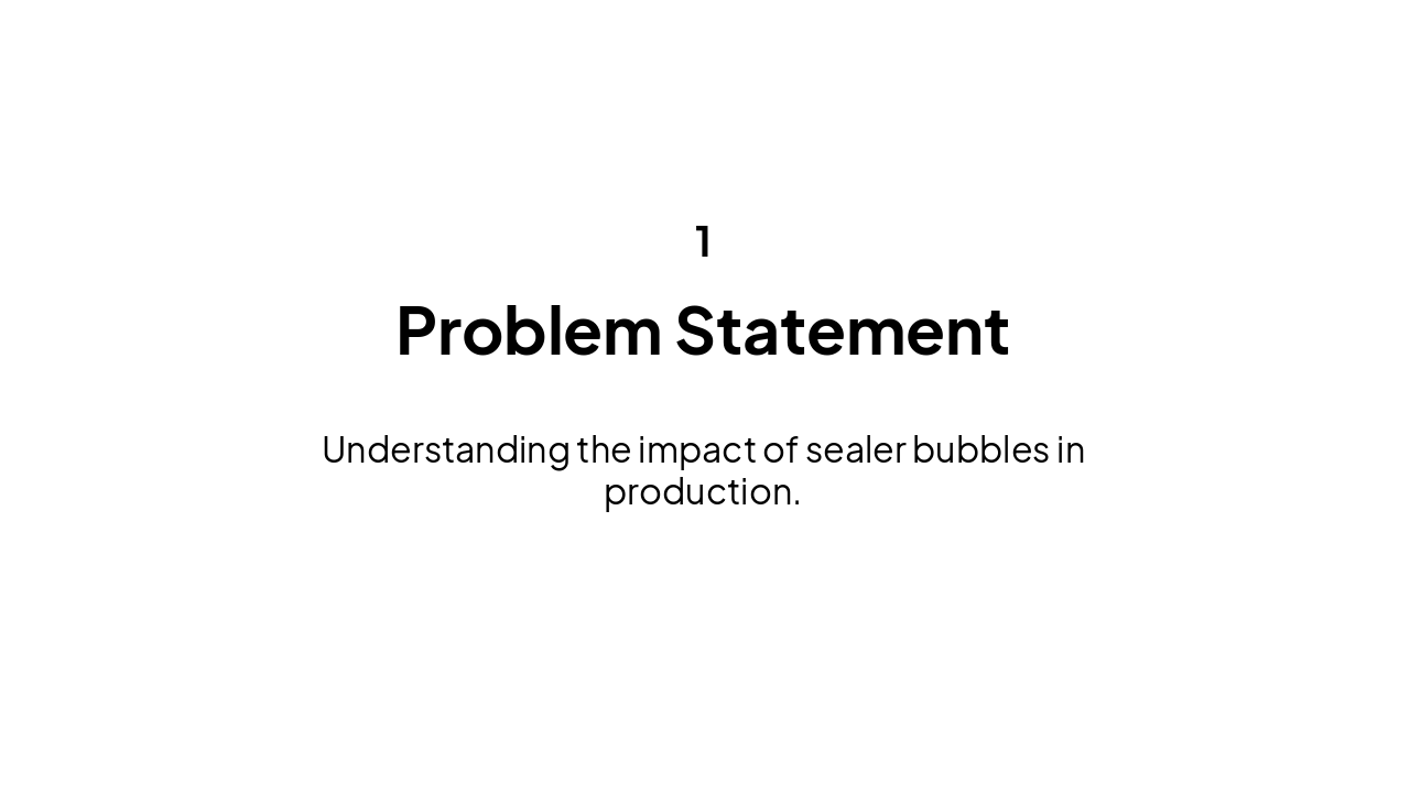 Slide 3 - Problem Statement