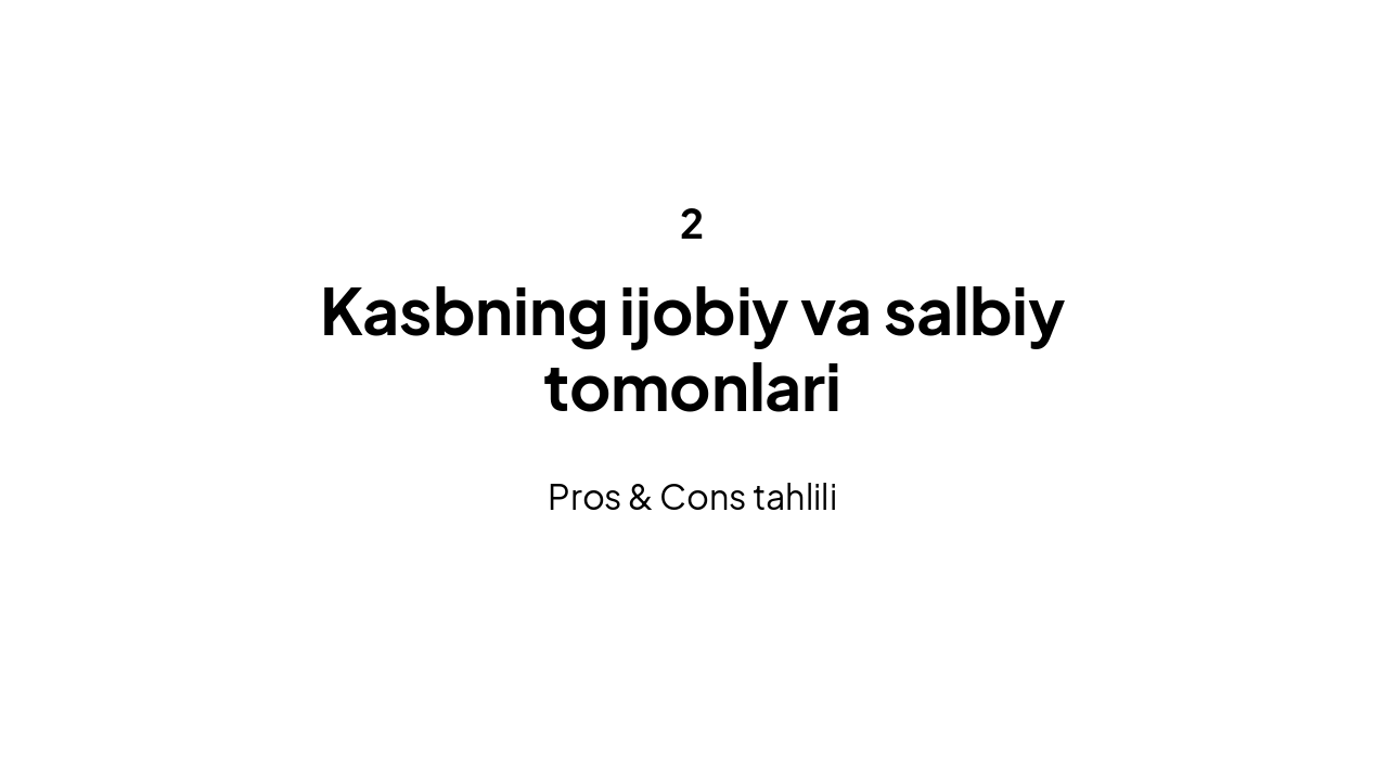 Slide 6 - Foydalari va zararlari