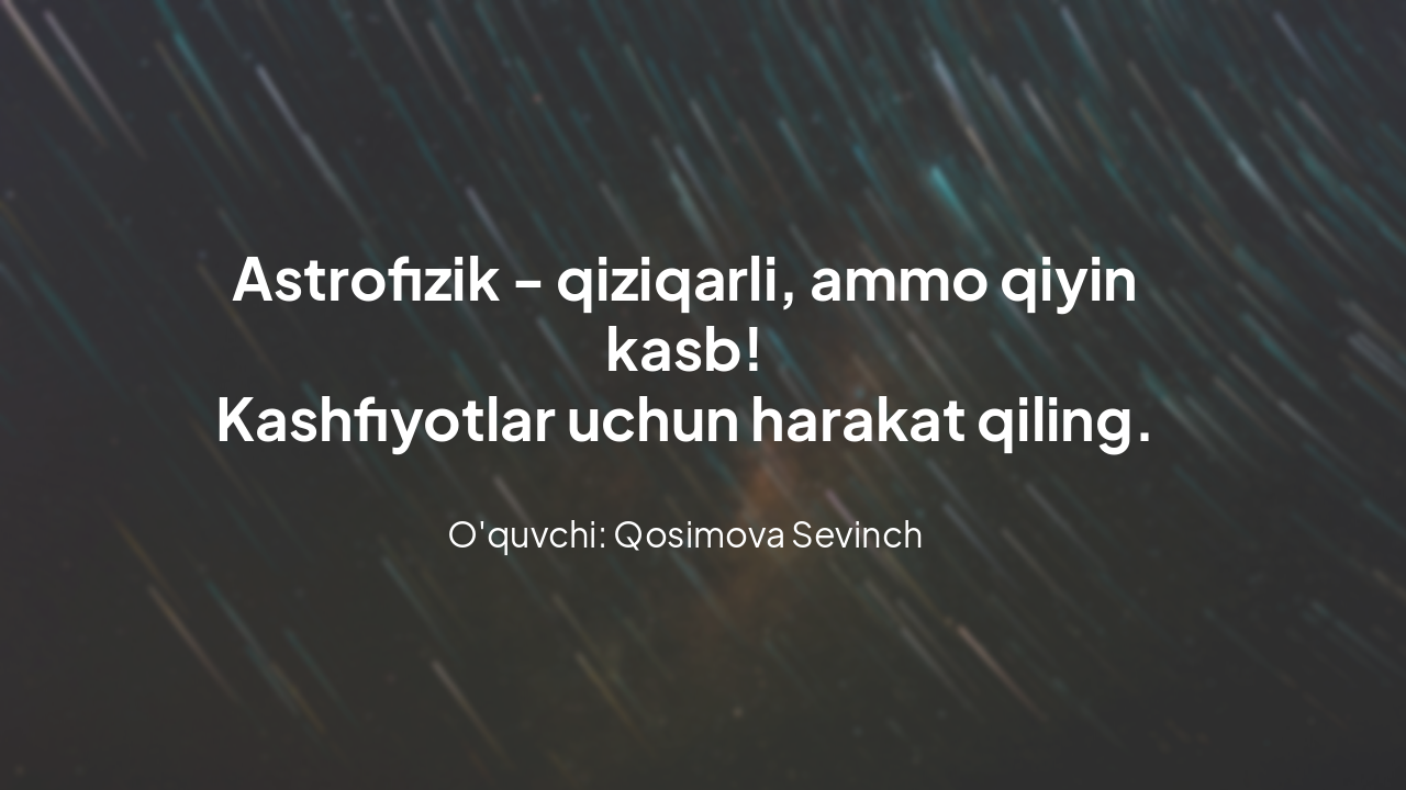 Slide 10 - Xulosa