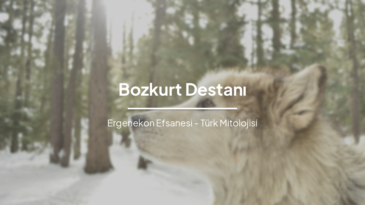 Slide 1 - Bozkurt Destanı