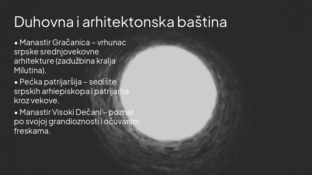 Slide 5 - Duhovna i arhitektonska baština