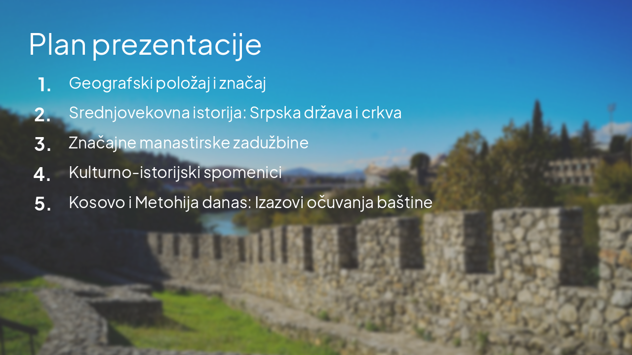 Slide 2 - Plan prezentacije