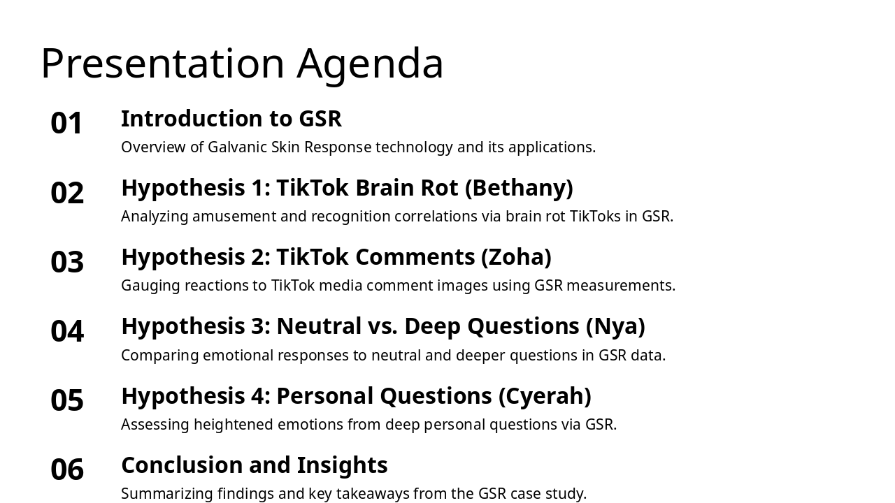 Slide 2 - Presentation Agenda