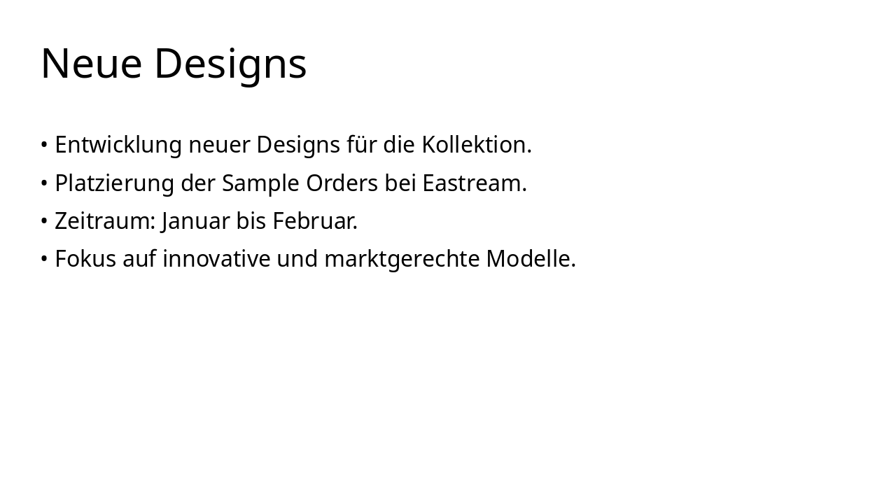 Slide 23 - Neue Designs
