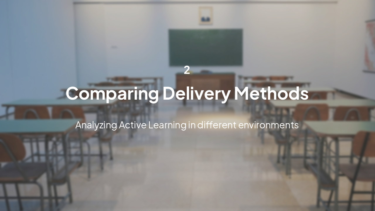 Slide 5 - Comparing Delivery Methods