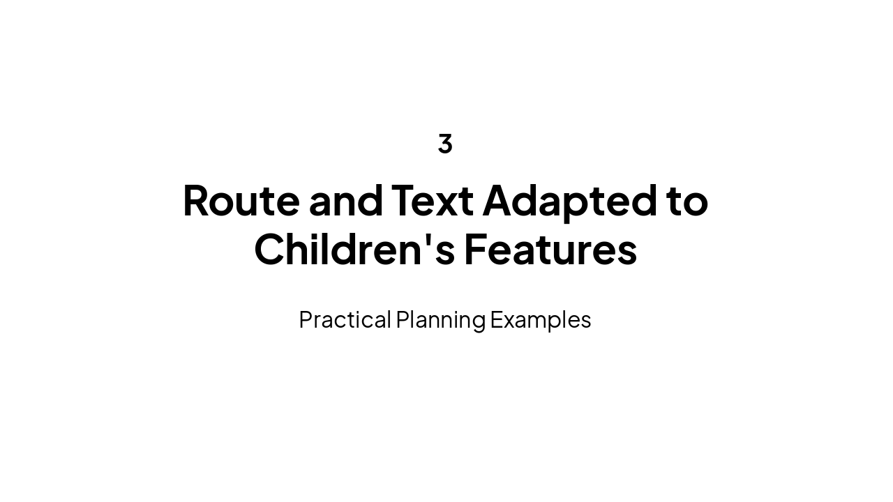 Slide 8 - Route and Excursion Text