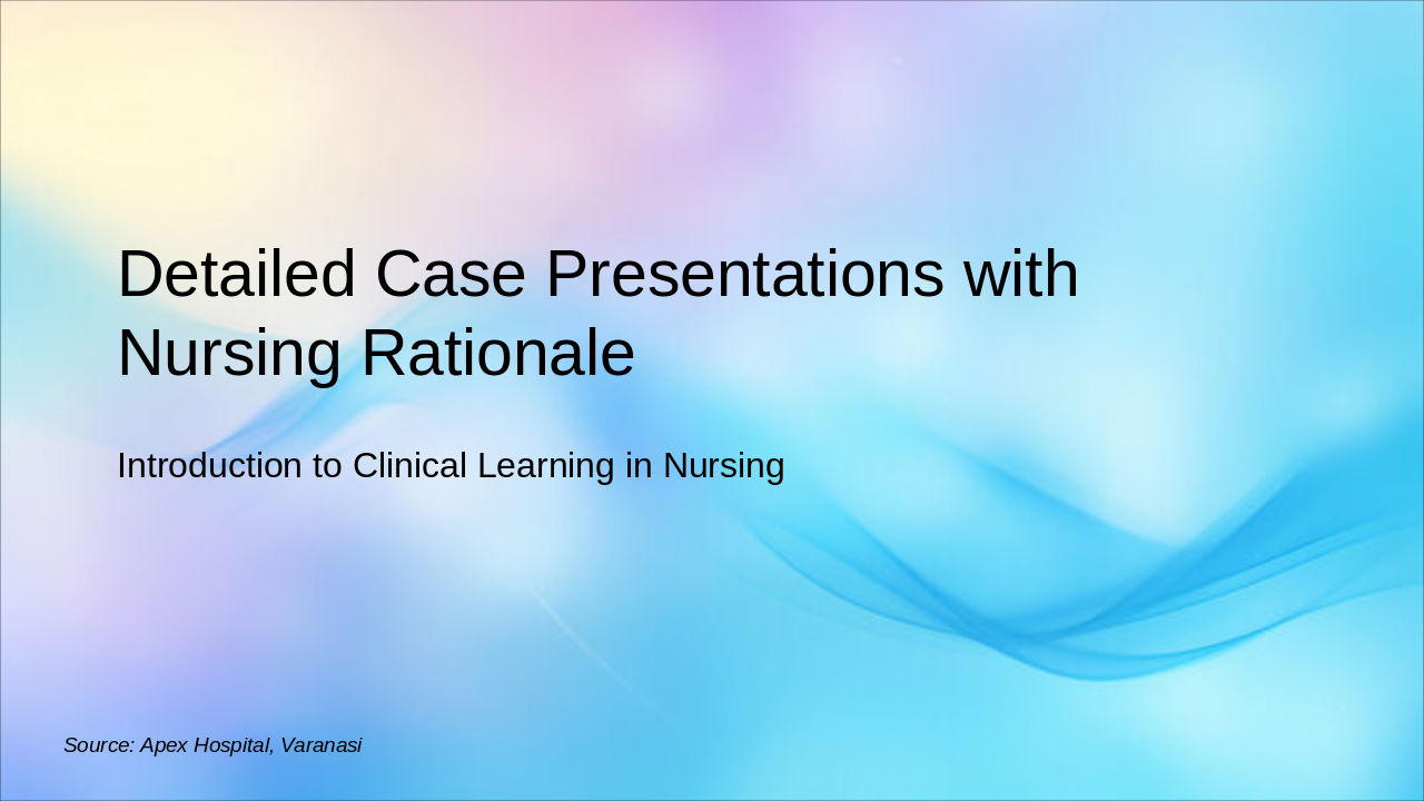 Apex Hospital Case Studies: Nursing Insights