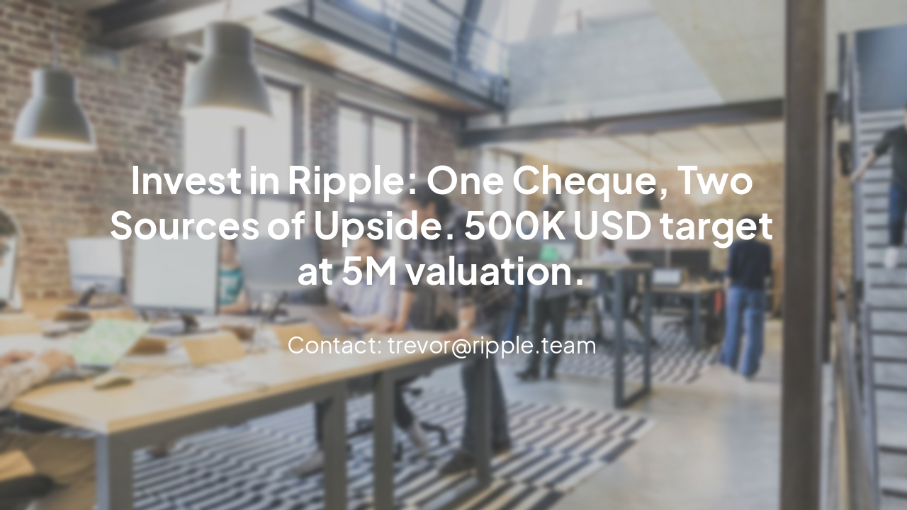 Slide 7 - The Investment Ask