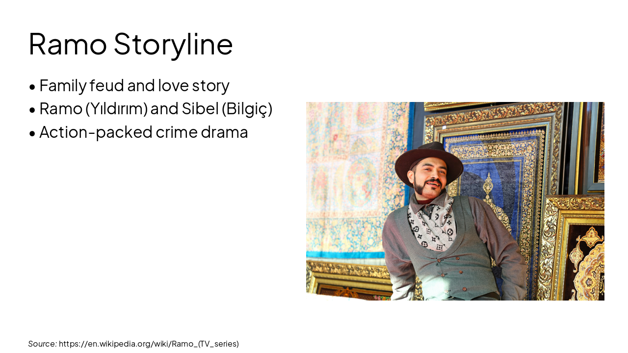 Slide 11 - Ramo Storyline