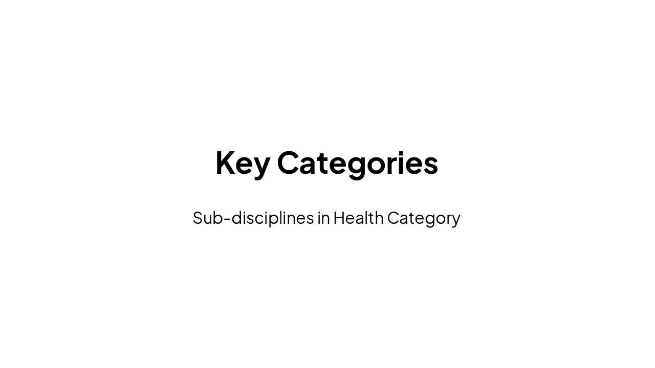 Slide 5 - Key Categories